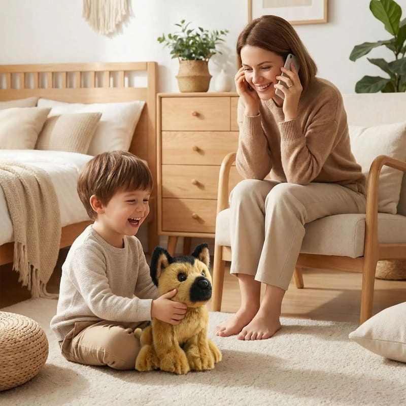 Berger allemand peluche