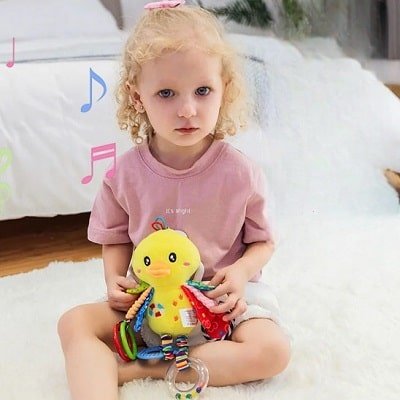 Hochet-bébé-jouet-poussin