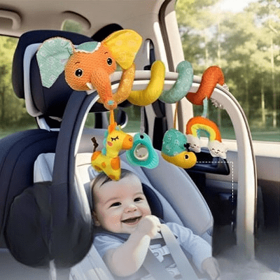 Hochet-bébé-jouet-éveil-éléphant-suspendu