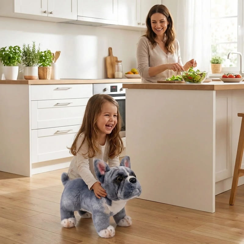 Peluche bouledogue francais