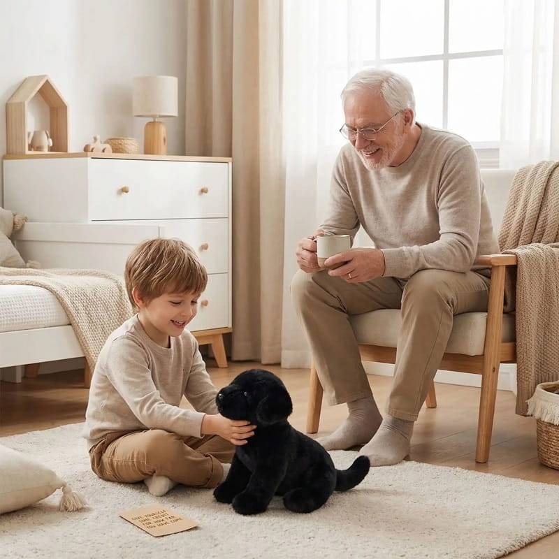Peluche golden retriever