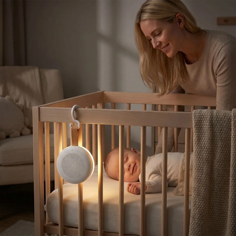 Veilleuse bébé bruit blanc