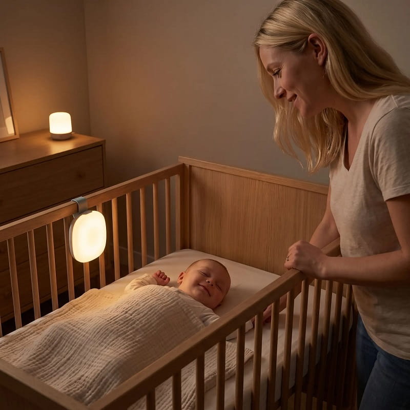Veilleuse bébé bruit blanc