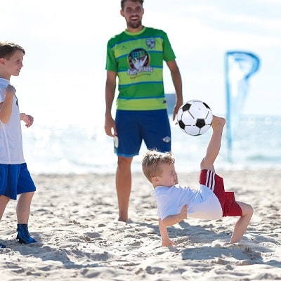 Ballon-foot-gonflable