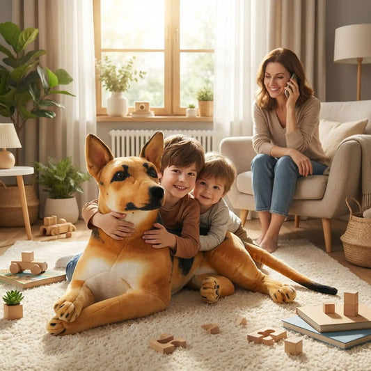 Berger allemand en peluche