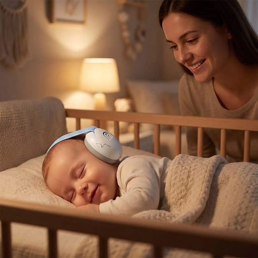 Casque anti bruit bébé bleu
