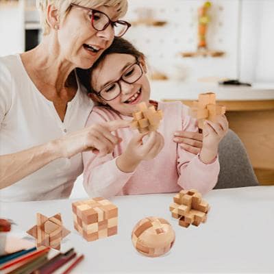 Casse tete en bois