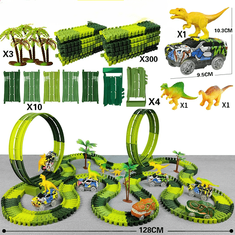 Circuit-voiture-enfant-piste-jurassique