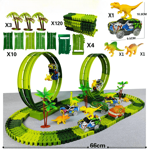 Circuit-voiture-enfant-piste-jurassique