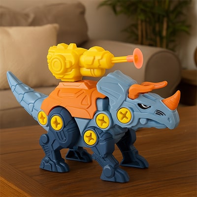 Dinosaure jouet bleu