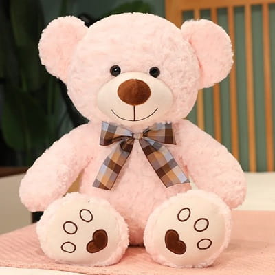 Gros ours en peluche​ rose