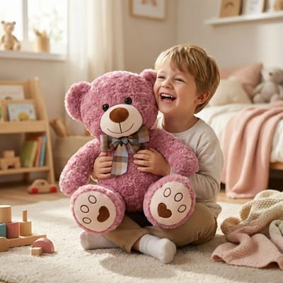 Gros ours en peluche​