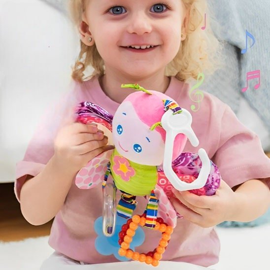 Hochet-bébé-jouet-Montessori-abeille