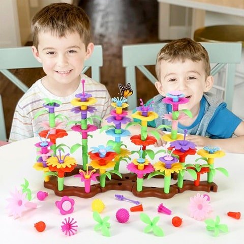 Jeu-de-construction-fleurs