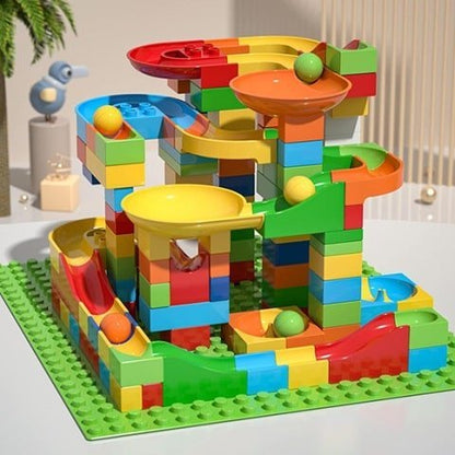 Jeu-de-construction​-circuit-a-billes-edication