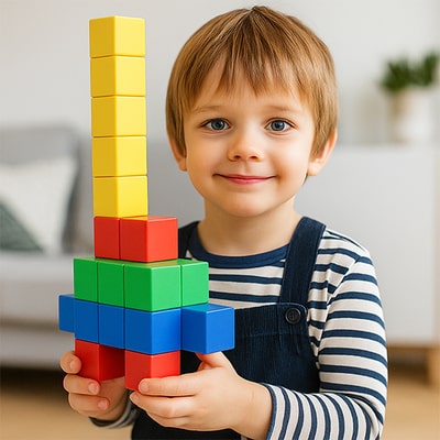 Jeu de construction magnétique