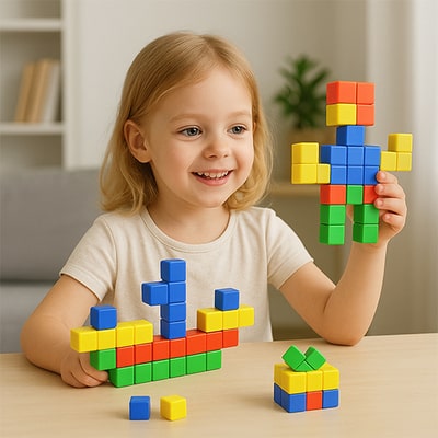 Jeu magnétique 200 pcs