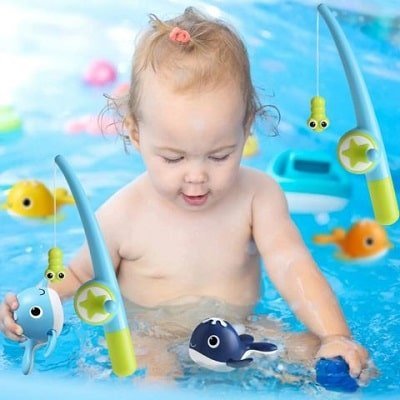 Jouet de bain - Jeu de pêche pour des moments d'éveil et de rires