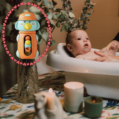 Jouet-de-bain-canard-orange