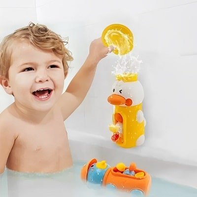 Jouet-de-bain-canard-magique
