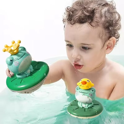 Jouet bain grenouille