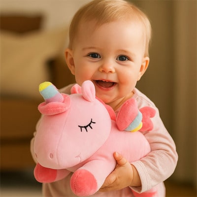 Licorne peluche