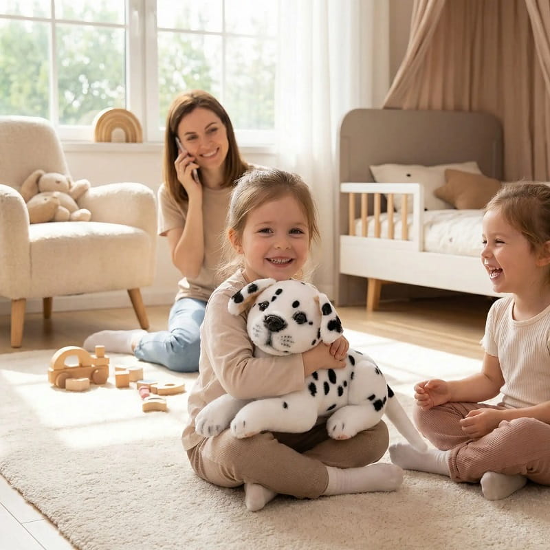 Peluche dalmatien