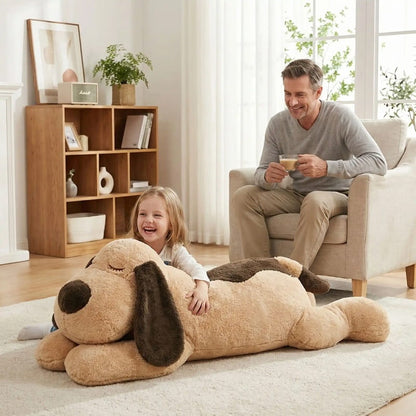 Peluche geante chien