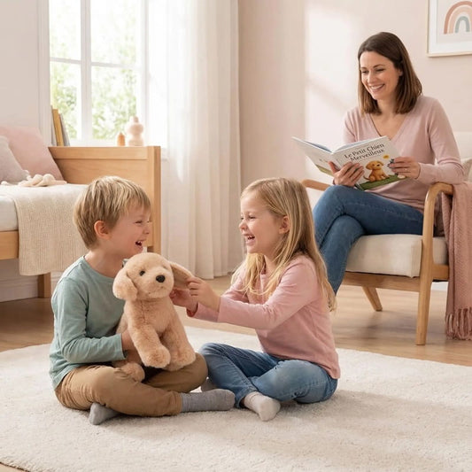 Peluche golden retriever