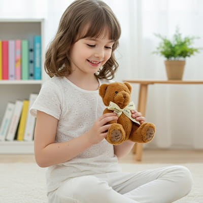 Peluche nounours brun