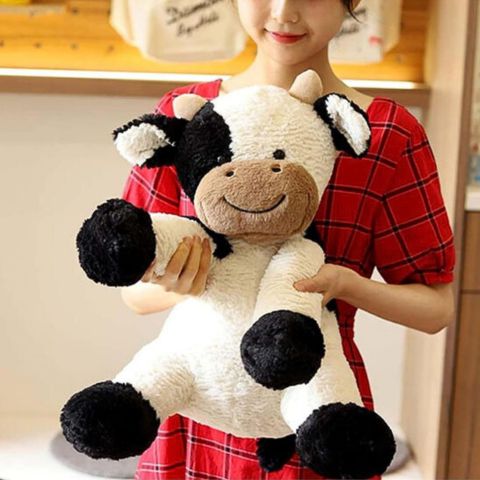 Peluche vache enfant