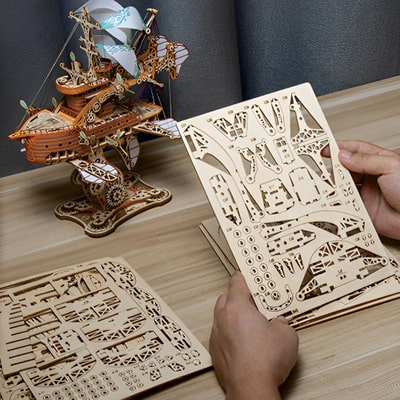 Puzzle 3D vaisseau