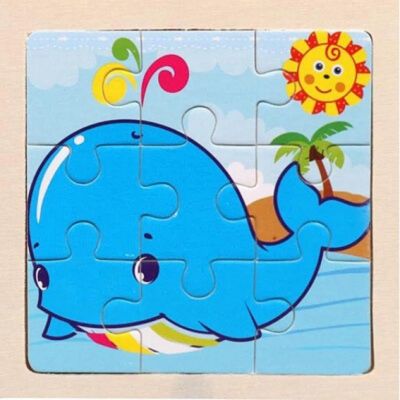 Puzzle baleine