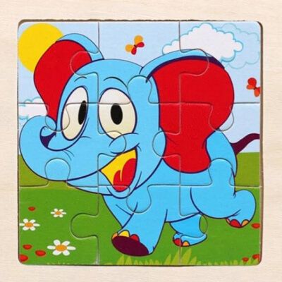Puzzle elephant