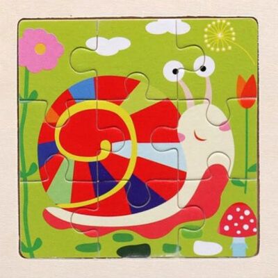 Puzzle escargot