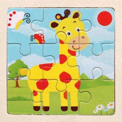 Puzzle girafe