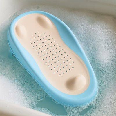 Siege de bain bebe cyan