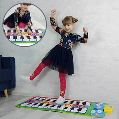 Tapis d éveil-enfant-Piano-animaux-colorés-4