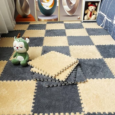 Tapis Gris Khaki