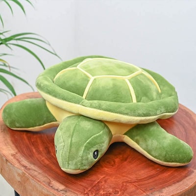Tortue peluche bambin
