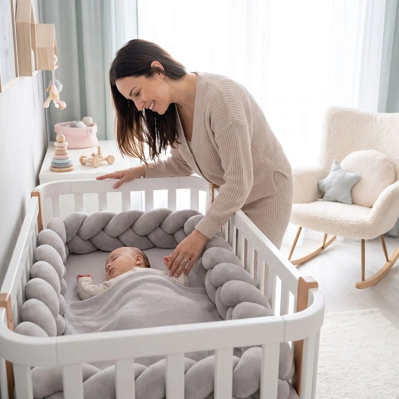 Tresse de lit bébé