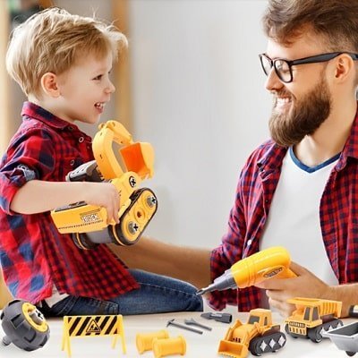 jeu-de-construction-enfant-véhicules-à-construire