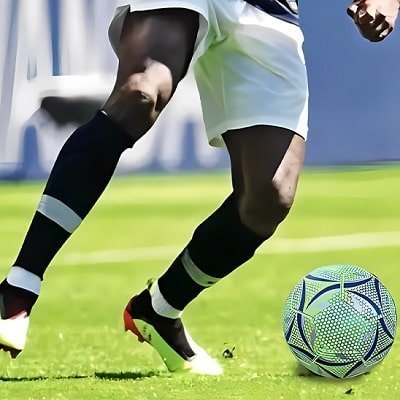 jeux-exterieur-enfant​-ballon-football-lumineux