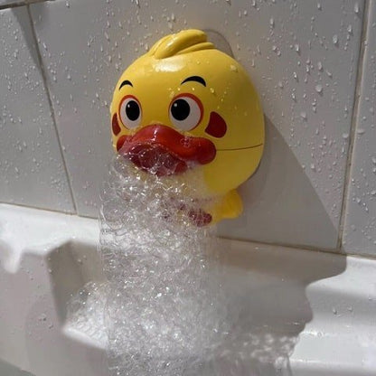 bain-bebe-canard-musical-moussant