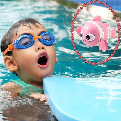 Jouet de bain - Poisson clown mécanique nageur