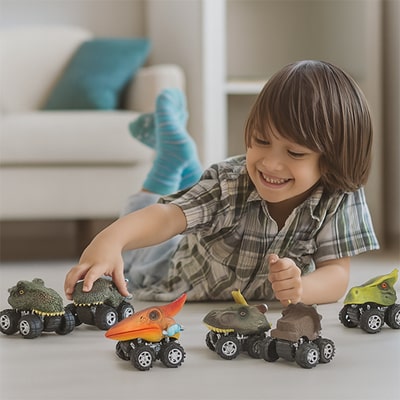 jouet dinosaure pack 6 pcs