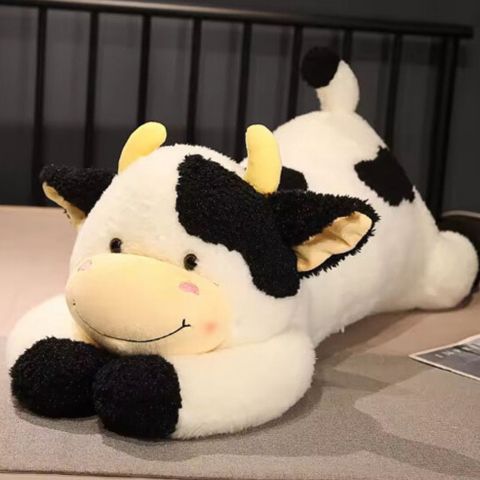 peluche vache noir