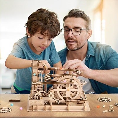 Puzzle 3D enfant labyrinthe billes