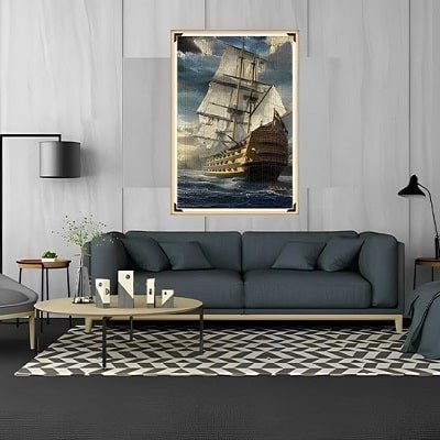 puzzle-enfant-voilier-défi-captivant-deluxe-avec-cadre