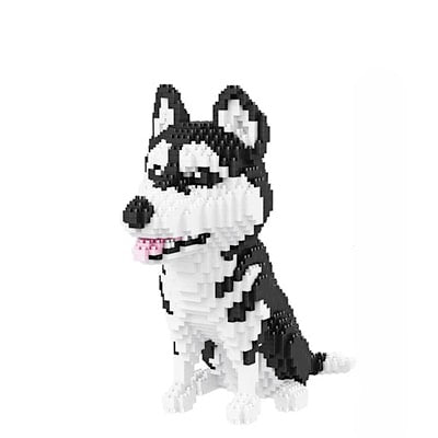 puzzle 3d husky